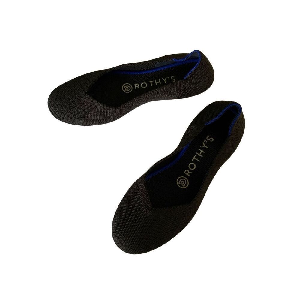 Rothy's round toe ballet flats black women's size 6